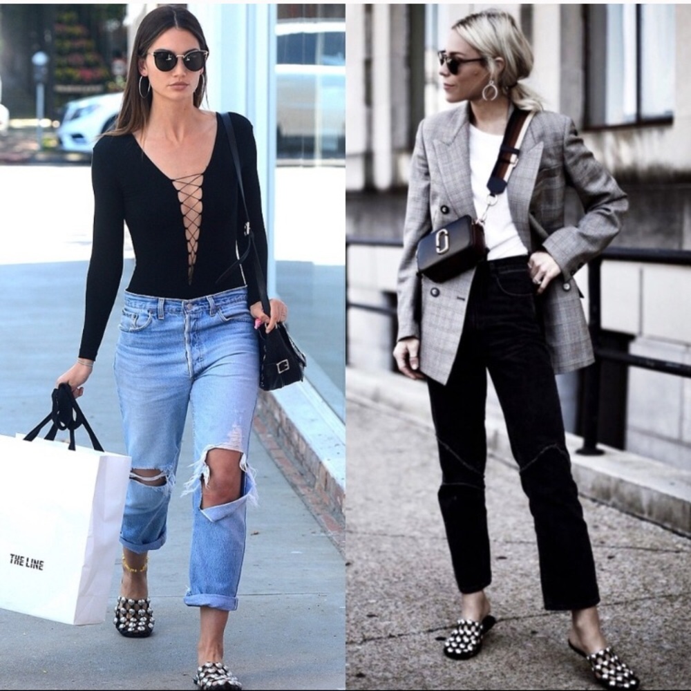 Alexander Wang Amelia Suede Mule - Picture 8 of 11